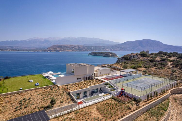 Coastal Retreat Luxus Ferienhaus Kreta Am Meer Mieten Anlage