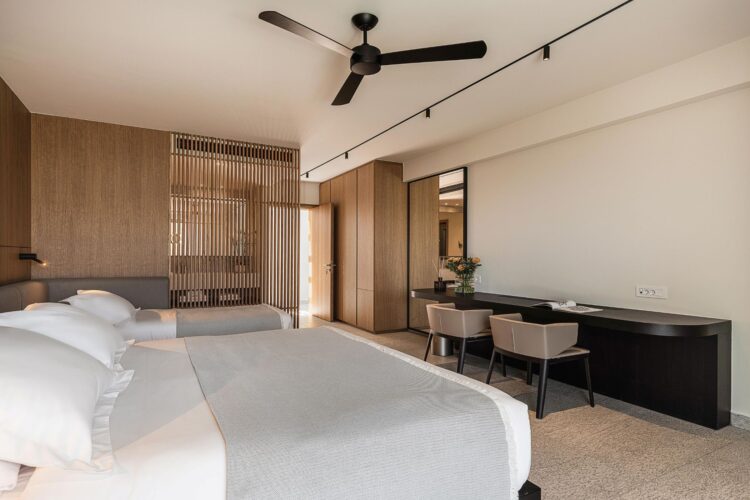 Coastal Retreat Luxus Ferienhaus Kreta Am Meer Mieten Doppelzimmer