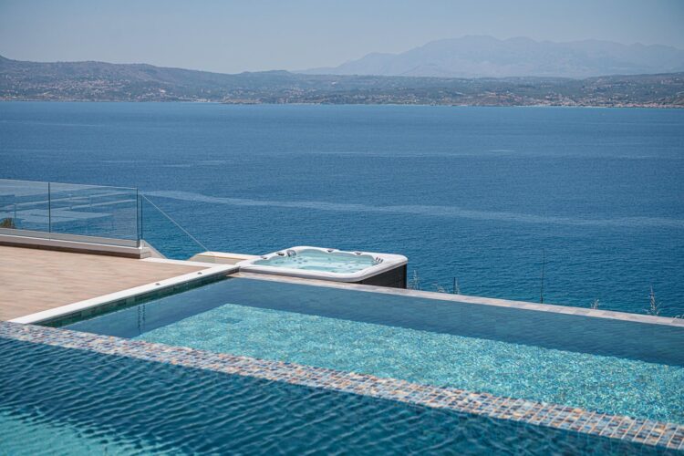 Coastal Retreat Luxus Ferienhaus Kreta Am Meer Mieten Jacuzzi