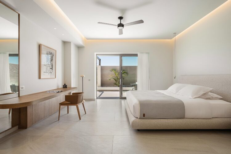 Coastal Retreat Luxus Ferienhaus Kreta Am Meer Mieten Schlafen