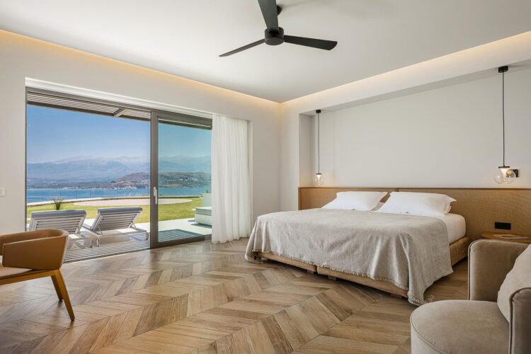 Coastal Retreat Luxus Ferienhaus Kreta Am Meer Mieten Sleeping