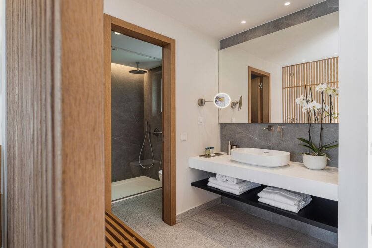 Coastal Retreat Luxus Ferienhaus Kreta Am Meer Mieten Wc