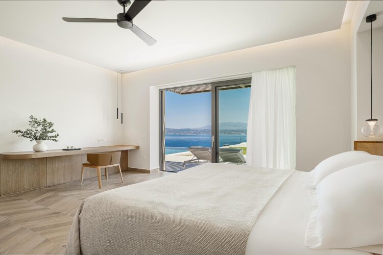 Coastal Retreat Luxus Ferienhaus Kreta Am Meer Mieten Helles Sz