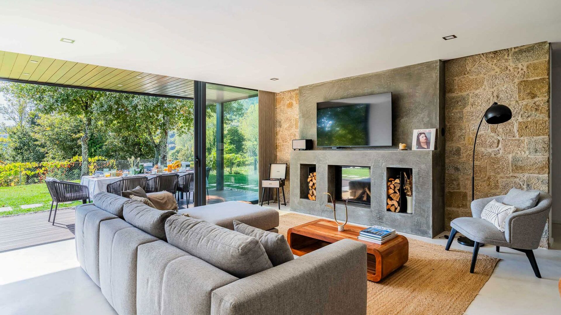 Colina Do Douro Luxus Ferienhaus Douro Tal Portugal Mieten Kamin