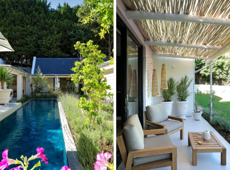 Constantia Hill Villa Luxus Ferienhaus Kapstadt Mieten Außen