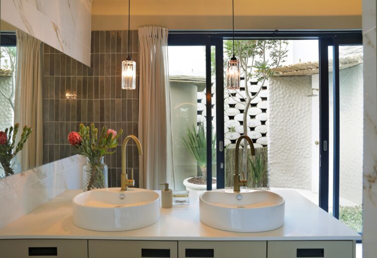 Constantia Hill Villa Luxus Ferienhaus Kapstadt Mieten Bad