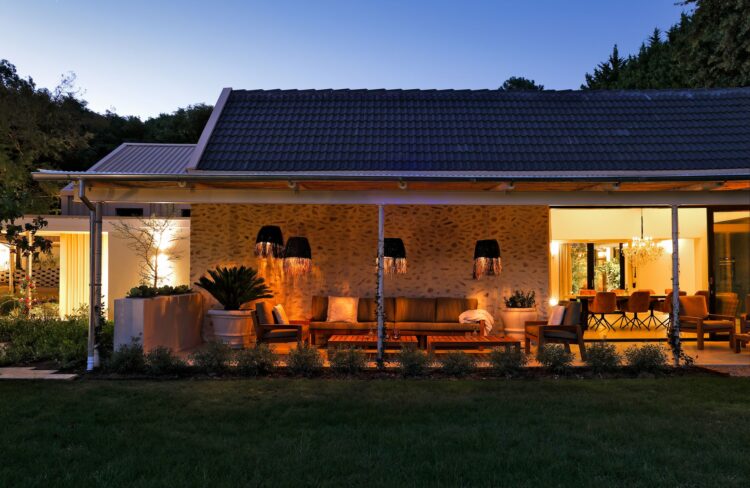 Constantia Hill Villa Luxus Ferienhaus Kapstadt Mieten Lounge