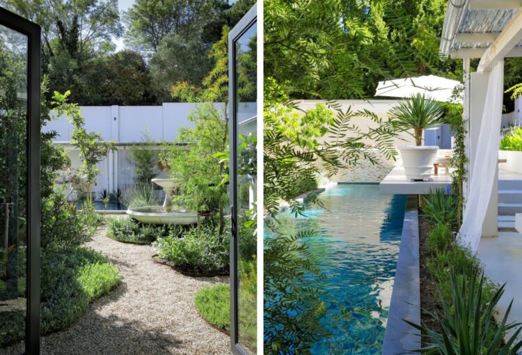 Constantia Hill Villa Luxus Ferienhaus Kapstadt Mieten Poolbereich