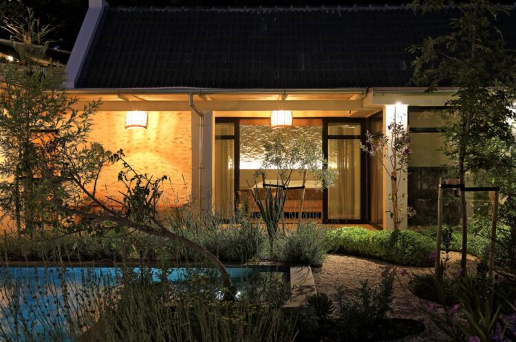 Constantia Hill Villa Luxus Ferienhaus Kapstadt Mieten Terrassen