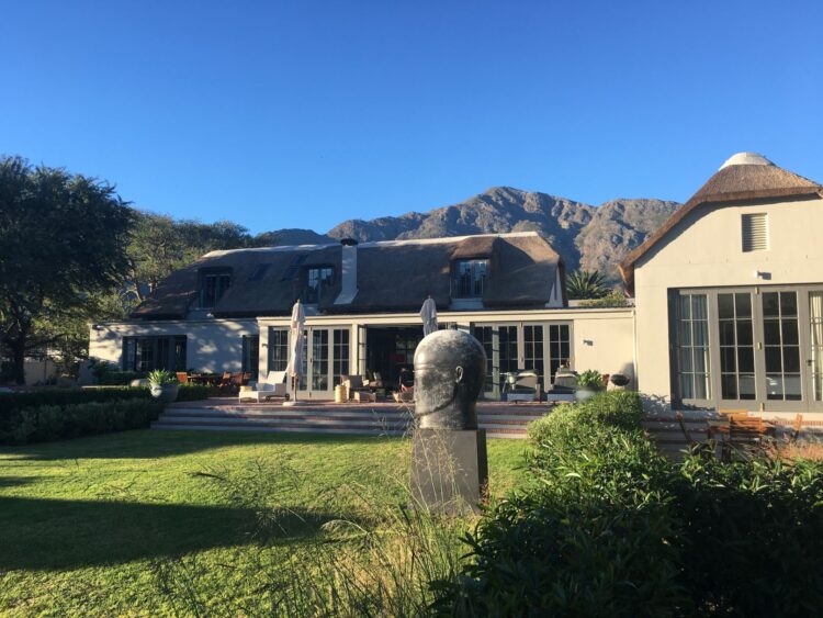 Country Escape Franschhoek Luxus Villa Winelands Südafrika Mieten Lage