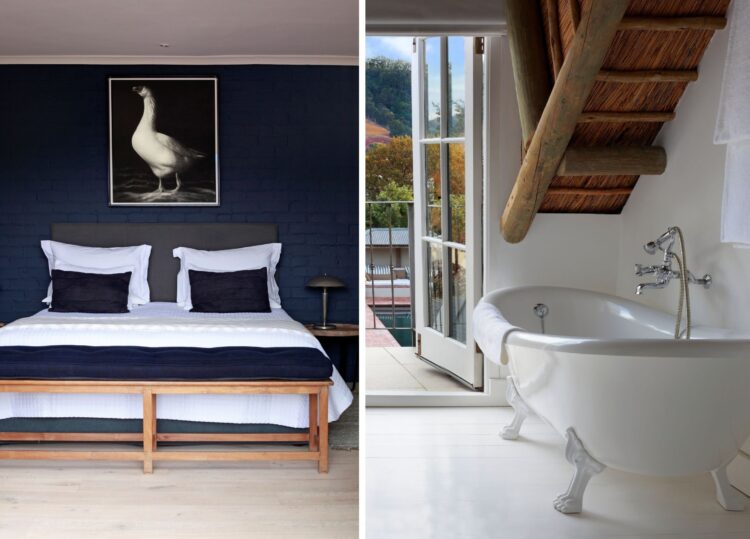 Country Escape Franschhoek Luxus Villa Winelands Südafrika Mieten Ensuite