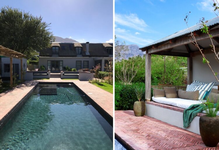 Country Escape Franschhoek Luxus Villa Winelands Südafrika Mieten Relax