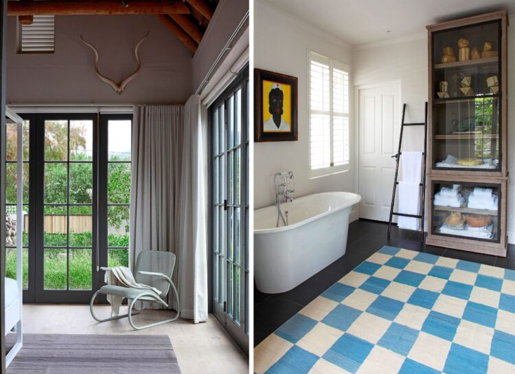 Country Escape Franschhoek Luxus Villa Winelands Südafrika Mieten Schlaf