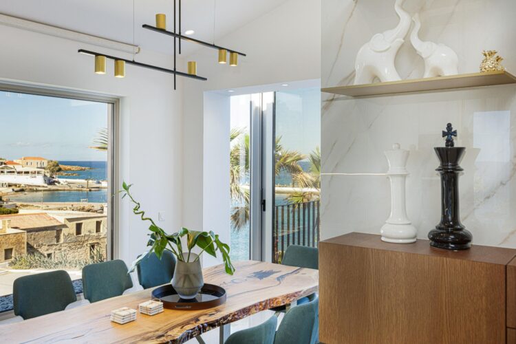 Cove Retreat Luxus Ferienhaus Kreta Am Meer Mieten Essen