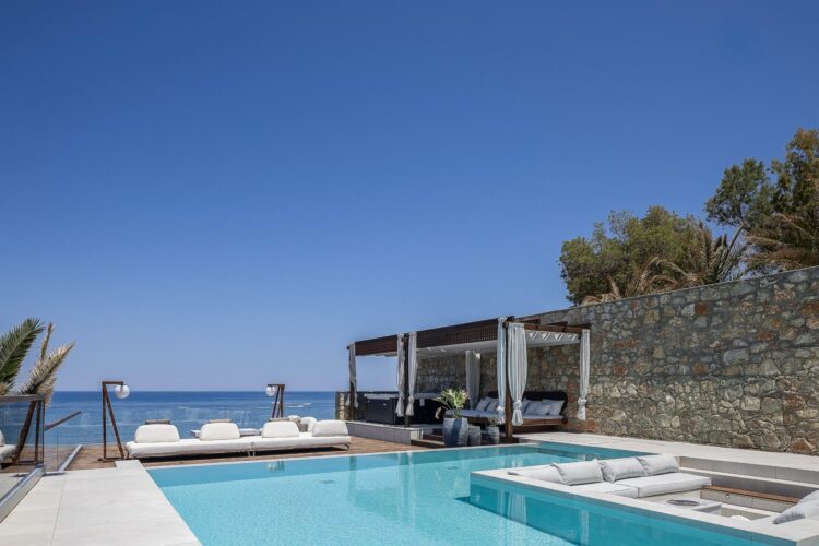 Cove Retreat Luxus Ferienhaus Kreta Am Meer Mieten Infinitypool