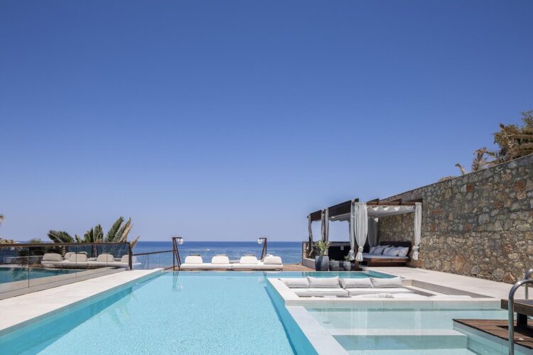 Cove Retreat Luxus Ferienhaus Kreta Am Meer Mieten Meer