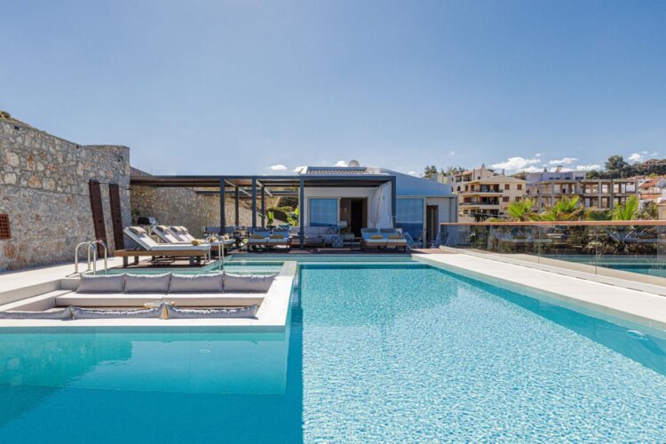 Cove Retreat Luxus Ferienhaus Kreta Am Meer Mieten Pool
