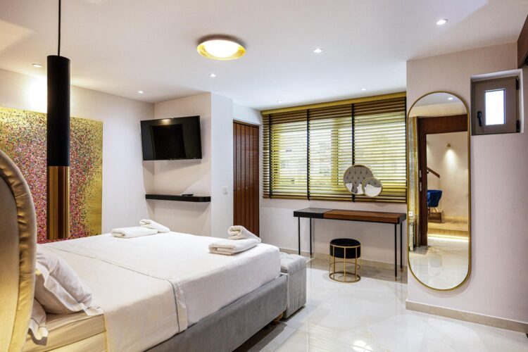 Cove Retreat Luxus Ferienhaus Kreta Am Meer Mieten Schlafen