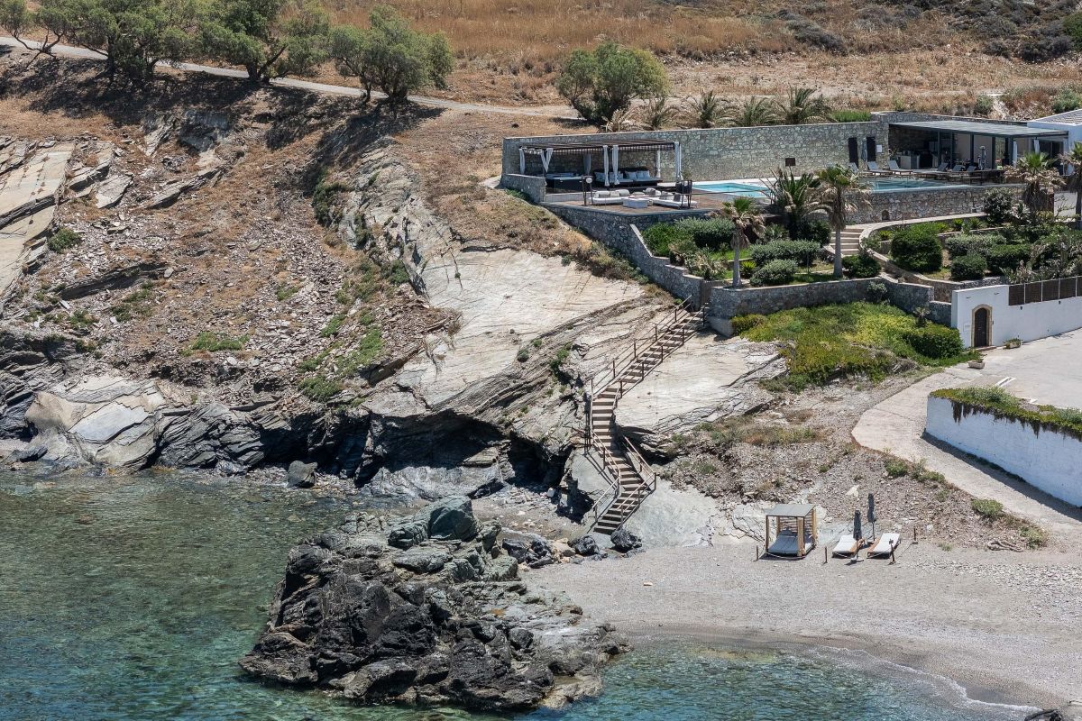Cove Retreat Luxus Ferienhaus Kreta Am Meer Mieten Strand