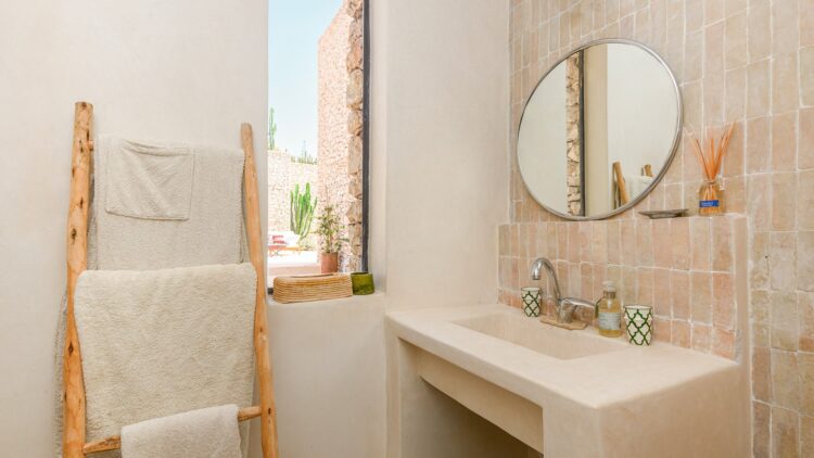 Dar Beldi Luxus Ferienhaus Essouira Marokko Mieten Bad