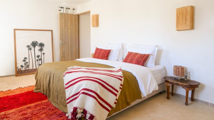 Dar Beldi Luxus Ferienhaus Essouira Marokko Mieten Schlaf