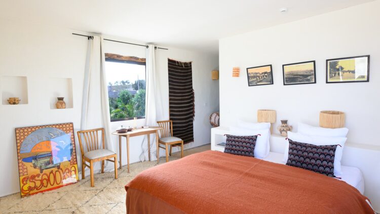 Dar Beldi Luxus Ferienhaus Essouira Marokko Mieten Schlafzimmer