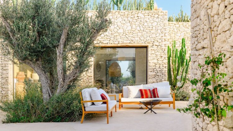 Dar Beldi Luxus Ferienhaus Essouira Marokko Mieten Sitzecke