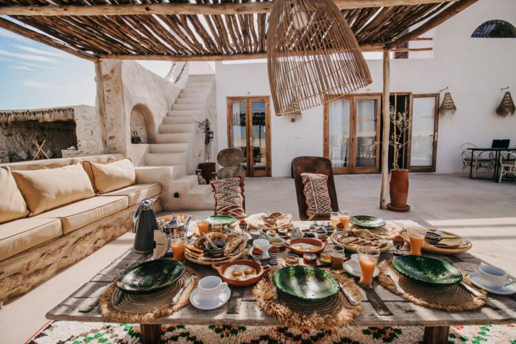 Dar Luma Luxus Ferienhaus Marokko Mieten Frühstück