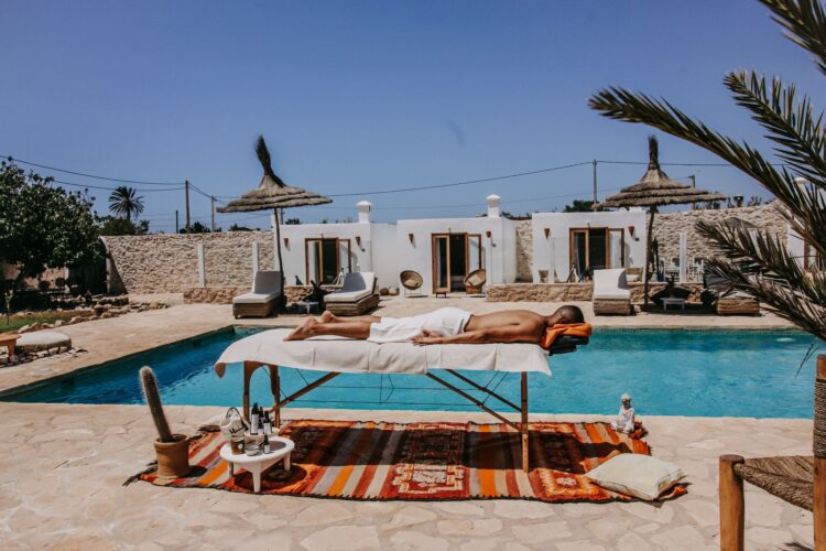 Dar Luma Luxus Ferienhaus Marokko Mieten Massage