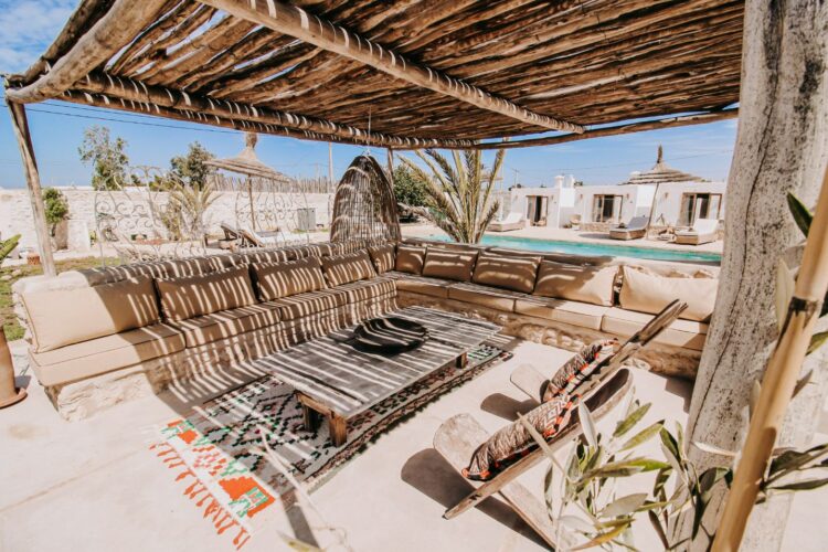 Dar Luma Luxus Ferienhaus Marokko Mieten Outdoor Lounge
