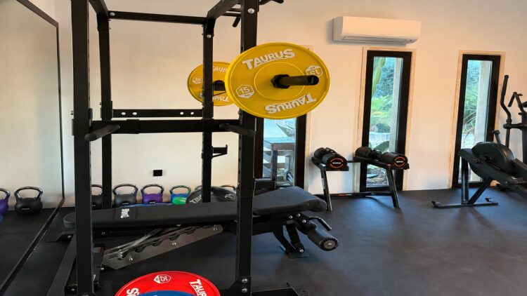 Design Finca Porto Colom Luxus Ferienhaus Mallorca Mieten Gym