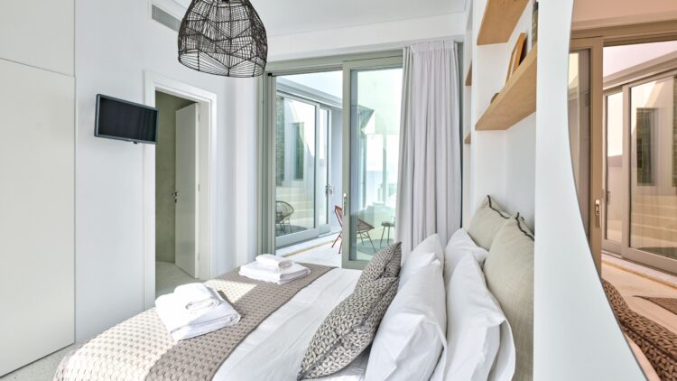 Design Villa Alma Luxuriöses Ferienhaus Paros Mit Pool Doppelzimmer