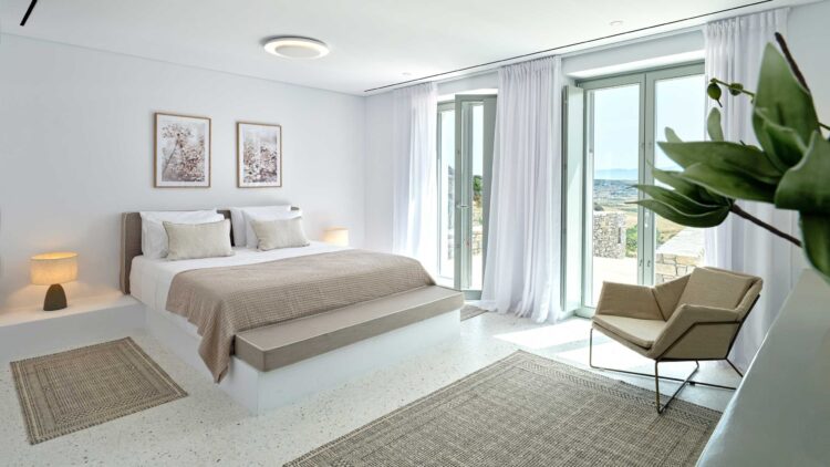 Design Villa Alma Luxuriöses Ferienhaus Paros Mit Pool Schlaf