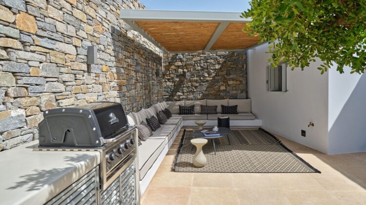 Design Villa Alma Luxus Ferienhaus Paros Mit Pool Außenküche