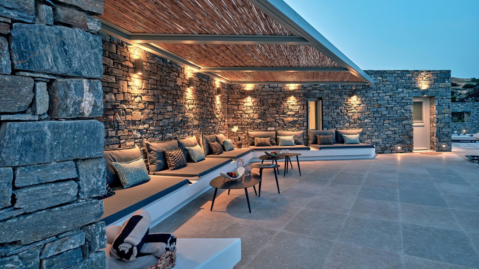 Design Villa Alma Luxus Ferienhaus Paros Mit Pool Lounge