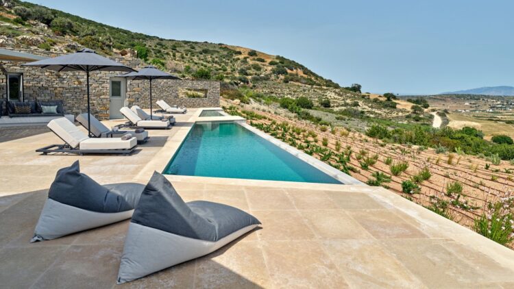 Design Villa Alma Luxus Ferienhaus Paros Mit Pool Poolbereich