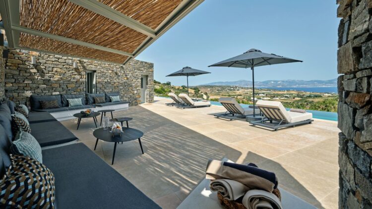 Design Villa Alma Luxus Ferienhaus Paros Mit Pool Poolterrasse
