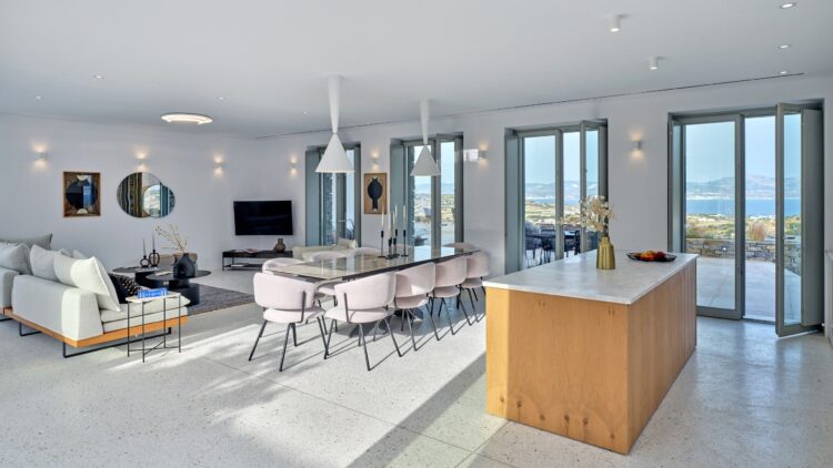 Design Villa Alma Luxus Ferienvilla Paros Mit Pool Wohnbereich