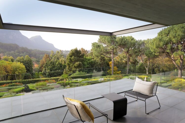 Design Villa Twilight Luxus Ferienhaus Kapstadt Mieten Balkon