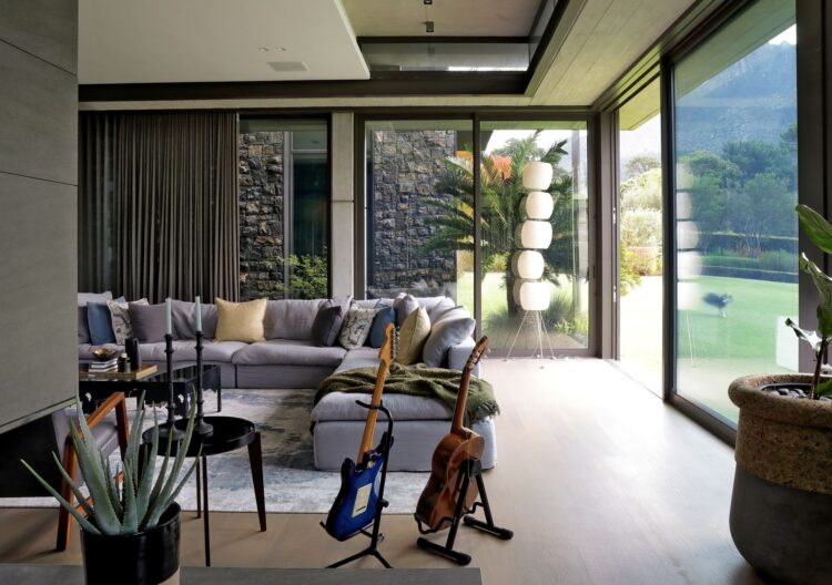 Design Villa Twilight Luxus Ferienhaus Kapstadt Mieten Couch