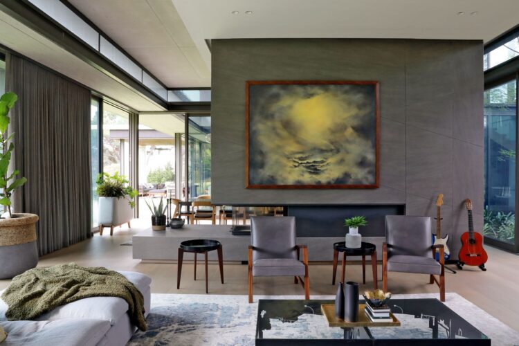 Design Villa Twilight Luxus Ferienhaus Kapstadt Mieten Kamin