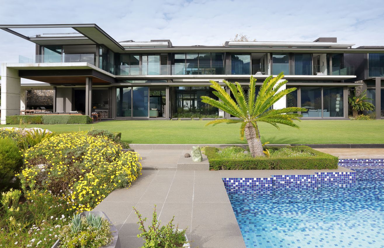 Design Villa Twilight Luxus Ferienhaus Kapstadt Mieten Poolbereich