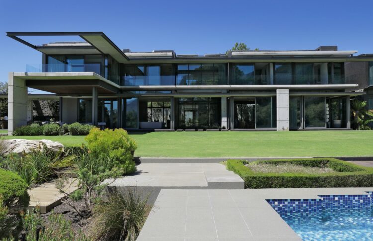 Design Villa Twilight Luxus Ferienvilla Kapstadt Mieten Außenansicht