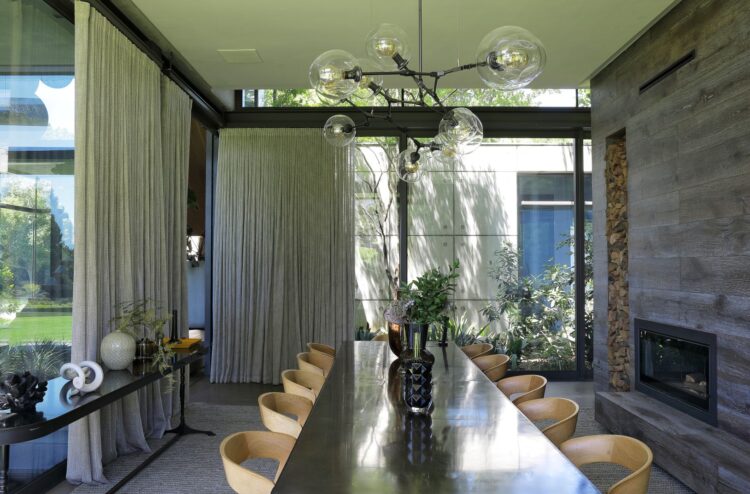 Design Villa Twilight Luxus Ferienvilla Kapstadt Mieten Esstisch