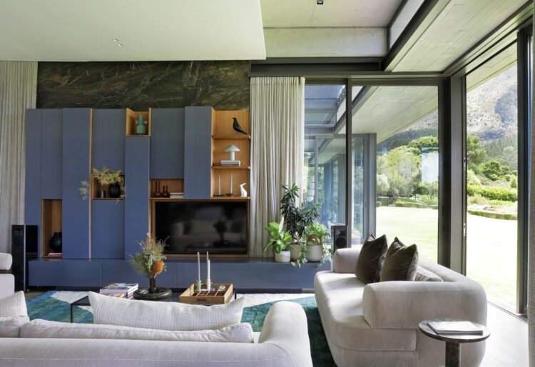 Design Villa Twilight Luxus Ferienvilla Kapstadt Mieten Wohnzimmer