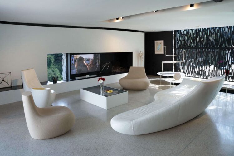 Designvilla Lucca Luxus Ferienhaus Toskana Italien Wohnen