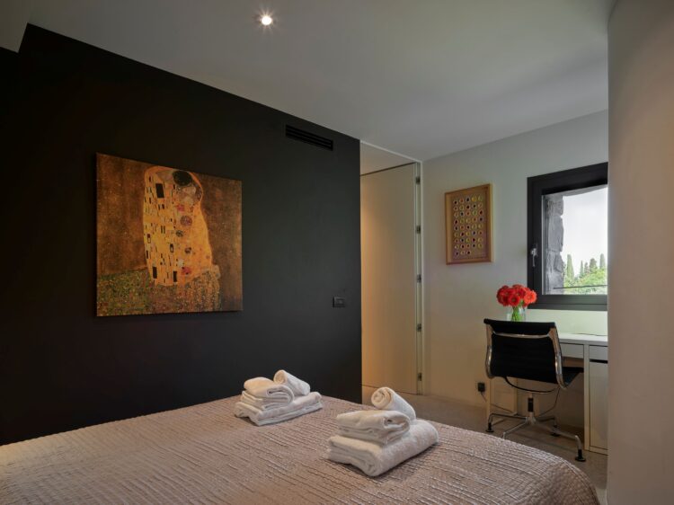 Designvilla Lucca Luxus Ferienhaus Toskana Mieten Schlafen