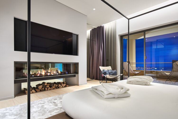 Domaine Sauvage Luxus Ferienhaus Cote D Azur Mieten Effektfeuer