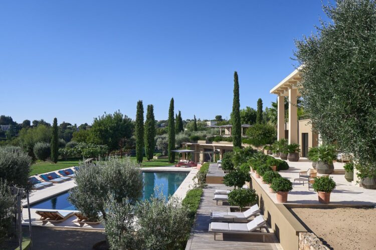 Domaine Sauvage Luxus Ferienhaus Cote D Azur Mieten Pflanzen