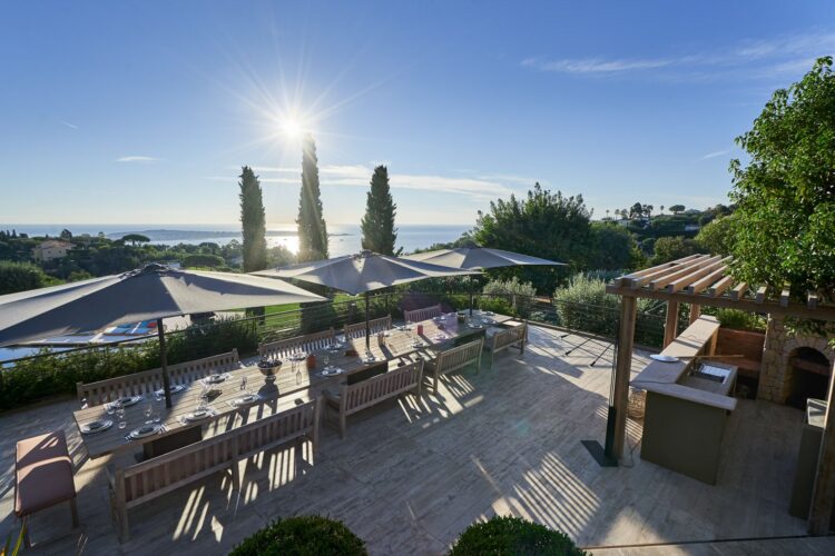 Domaine Sauvage Luxus Ferienhaus Cote D Azur Mieten View